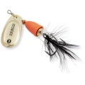 Lingurita Rotativa Zebco 5g Trophy Z-Vibe & Fly No. 2 orange body/gold/black fly sinking Lingurita Rotativa Zebco 5g Trophy Z-Vibe & Fly No. 2 orange body/gold/black fly sinking