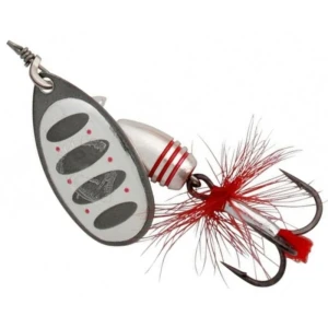 Lingurtia Rotativa Savage Gear Rotex Spinner, Nr.4, Dirty Silver, 11g, 1buc/pac