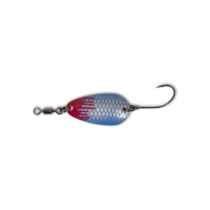 Oscilanta Magic Trout 2g 2.5cm Bloody Loony Spoon Argint/albastru   1/buc