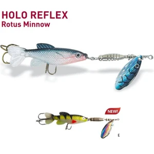 Rotativa Jaxon Holo Reflex Rotus Minnow 1e 10gr