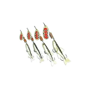 Rotativa Mepps 3,5g + Shad 5cm