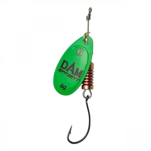 Rotativa 4gr Dam Effzett Spinner With Single Hook Green