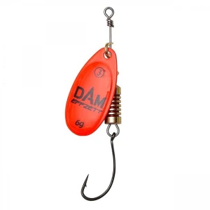 Rotativa 4gr Dam Effzett Spinner With Single Hook Red