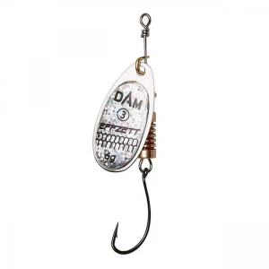 Rotativa 4gr Dam Effzett Spinner With Single Hook Reflex Silver