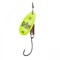 Rotativa 6gr DAM Effzett Spinner With Single Hook Yellow