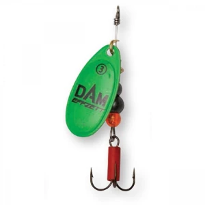 Rotativa Dam Effzett Fluo Green Nr.4 10g