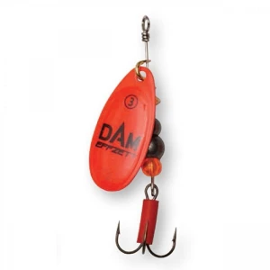 Rotativa Dam Effzett Fluo Red Nr.3 6g