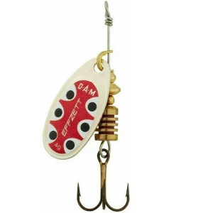 Rotativa DAM Effzett Standard Nr.3, Silver Black Dot, 6g Rotativa DAM Effzett Standard Nr.3, Silver Black Dot, 6g