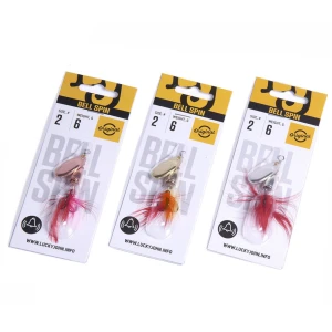 Rotativa Lucky John Bell Spin 002, Nr.4, 10g, 3buc/pac Rotativa Lucky John Bell Spin 002, Nr.4, 10g, 3buc/pac