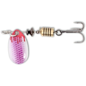 Rotativa Magic Trout 3.6g 2.5cm Bloody Spinner Roz/alb