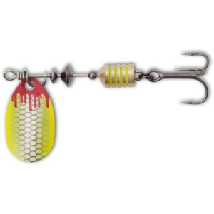 Rotativa Magic Trout 3.6g 2.5cm Bloody Spinner Pearl/galben