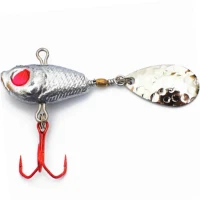 Spinnertail Profi Blinker Spinner Jig Fish, Silver, 3g