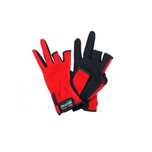 Manusi Dragon Fishing Gloves Red