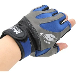 Manusi Mustad Half Finger Marimea L Manusi Mustad Half Finger Marimea L