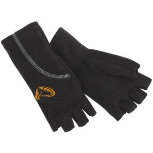 Man Gloves Dam Windproof Pro Half Finger M, Black