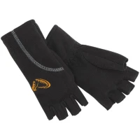 Man Gloves Dam Windproof Pro Half Finger Xl, Black