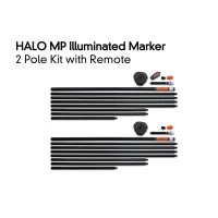 Baliza Luminoasa Fox Halo Illuminated Marker Pole Remote 2 Pole Kit Plus Telecomanda