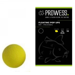 Pop Up Flotant Artificial Prowess Eva Galben 14mm, 10buc