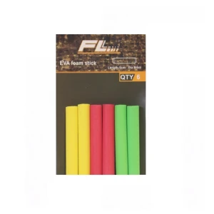 Spuma Flotanta Eva Foam Stick Fl Culoare Galben, Rosu, Verde 8mm 6buc X 5cm
