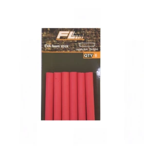 Spuma Flotanta Eva Foam Stick Fl Culoare Rosie 10mm 6buc X 5cm