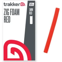 Spuma Trakker Zig Foam, 5mm, 7cm, Red, 4buc/plic Spuma Trakker Zig Foam, 5mm, 7cm, Red, 4buc/plic