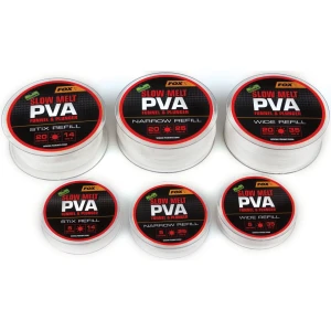 Rezerva Plasa Solubila Fox Edges Refil Slow Melt Narrow, 25mm, 20m Rezerva Plasa Solubila Fox Edges Refil Slow Melt Narrow, 25mm, 20m