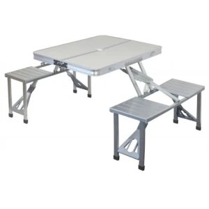 Set Cattara Masa + Scaune 4 Persoane Ravenna TT13491, Aluminiu, Pliabil Set Cattara Masa + Scaune 4 Persoane Ravenna TT13491, Aluminiu, Pliabil