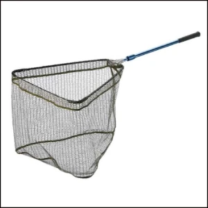Minciog Cormoran Aluminiu Plasa Cauciucata 2.40m 70x70cm
