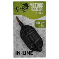 Method Feeder C&B Extra Inline, 40g Method Feeder C&B Extra Inline, 40g