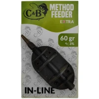 Method Feeder C&B Extra Inline, 60g Method Feeder C&B Extra Inline, 60g