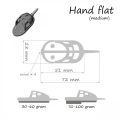 Momitor Orange Method Hand Flat DF440 40gr Bulk Momitor Orange Method Hand Flat DF440 40gr Bulk
