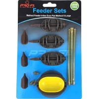 Set Method Feeder Pro Fl Inline Dura Flat Xl 30-40-50g