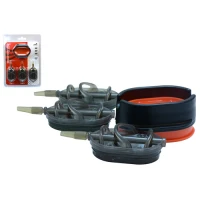 Set Method Carp Expert Oval Feeder Set With Mould, 50-60-70g