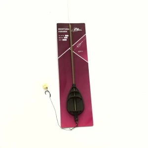MONTURA FEEDER FL METHOD CU TIJA 30G CARLIG NR 8 SPIN 10MM CU PORUMB FLOTANT MONTURA FEEDER FL METHOD CU TIJA 30G CARLIG NR 8 SPIN 10MM CU PORUMB FLOTANT