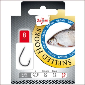 Carlige Legate Carp Zoom Bream Nr.14-0.16mm 60cm