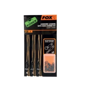 Set 3 Monturi Fox Edges Leadcore
