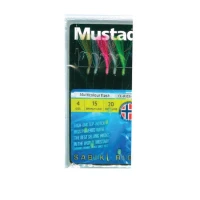 Taparina Mustad Multicolour Flash Nr.4 5buc/plic