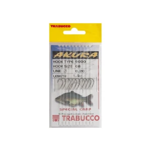 Carlige Legate Trabucco Akura Pentru Crap Nr04x0.25mm 10buc/plic