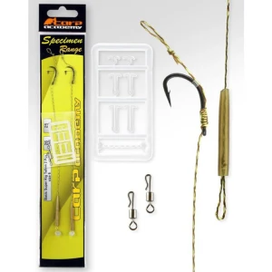 Carlige Legate Carp Academy Basic Teflon, nr.2, 25lb, 2buc/pac Carlige Legate Carp Academy Basic Teflon, nr.2, 25lb, 2buc/pac