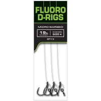 Carlige Legate Fox Carp Ready Rigs Fluoro D-Rig, Nr.6, 3buc/pac Carlige Legate Fox Carp Ready Rigs Fluoro D-Rig, Nr.6, 3buc/pac