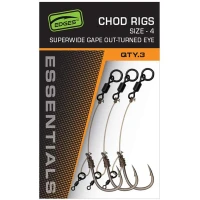 Carlige Legate Fox Edges SWGO Chod Rig, Nr.6, 3buc/pac