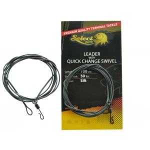 Inaintas Select Baits Leader With Quick Change Swivel 100cm