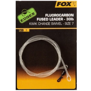 Montura Fox Fluorocarbon Fused Leaders Nr.7 75cm