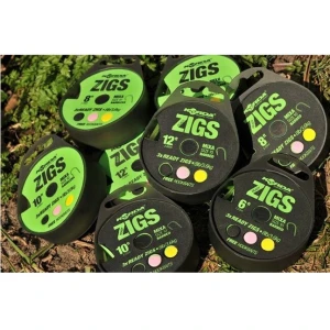 MONTURA KORDA READY ZIGS BARBED, NR.10/8LBS, 3BUC/ROLA 180CM MONTURA KORDA READY ZIGS BARBED, NR.10/8LBS, 3BUC/ROLA 180CM