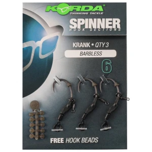 Montura Korda Sections Krank Barbless Nr.4 3buc/plic
