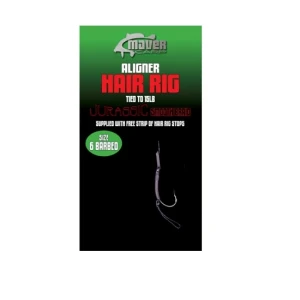 Montura Maver Hair Rig Extended Nr 6 15lb Fluorocarbon