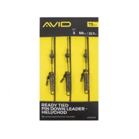 Montura Avid Carp Ready Tied Pin Down Leader Heli/Chod, 3buc/plic Montura Avid Carp Ready Tied Pin Down Leader Heli/Chod, 3buc/plic