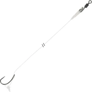 Montura Carp Spirit Fluorocarbon \'d\' Rig Barbed Nr: 6 15lbs