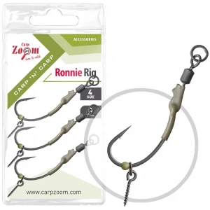 Montura Carp Zoom Ronnie Rig Nr.6, 3buc/pac