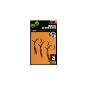 Montura Fox Ronnie Rig Carlig Medium Curve Shank Nr4    3buc/plic